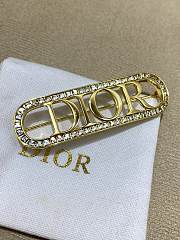Chanel Gold Full Diamond Hairpin - 4