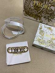 Chanel Gold Full Diamond Hairpin - 3