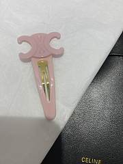 Celine Snap Hair Clip Off White - 4
