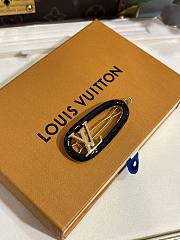 My LV Chain Hair Clip Black M02294 - 2
