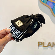 Fendi Headband Black 20285 - 2