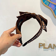 Fendi Headband Brown 20286 - 5