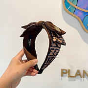 Fendi Headband Brown 20286 - 4