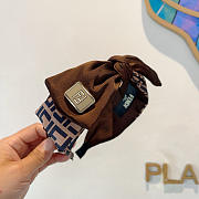 Fendi Headband Brown 20286 - 3