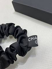 Chanel Hair Tie Black 20289 - 2