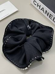 Chanel Hair Scrunchie Black 20290 - 5