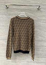 Fendi FF Print Logo Cardigan - 6