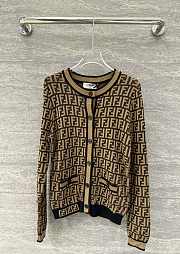 Fendi FF Print Logo Cardigan - 2