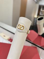 VLTN Vlogo Signature Calfskin Boot White 30mm - 2