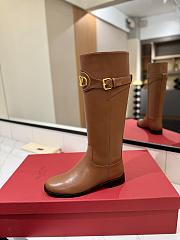 VLTN Vlogo Signature Calfskin Boot Brown 30mm - 2