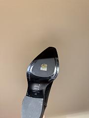 Miumiu 60mm Embroidered Leather Cowboy Boots Black - 6