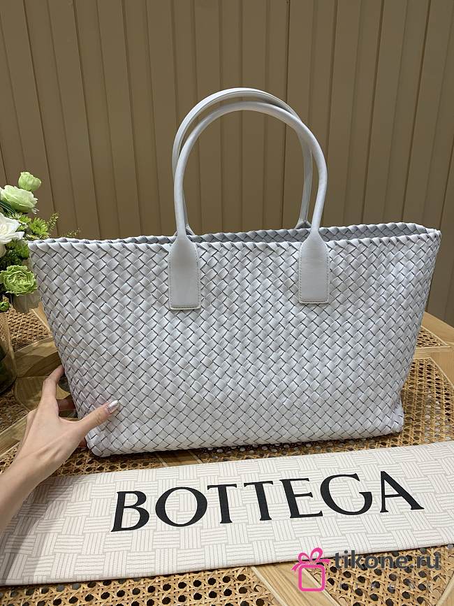 Bottega Veneta MediumCabat Tote White - 40x29x16cm - 1