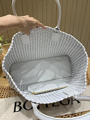 Bottega Veneta MediumCabat Tote White - 40x29x16cm - 3