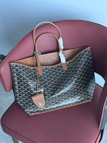 Goyard Anjou GM Bag Brown - 38.5x33x18.5cm