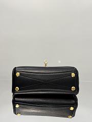Balenciaga Bel Air Mini Carry All Bag Black Gold - 23x10x8cm - 5