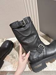 Balenciaga Venom Boot in Black Calfskin - 5