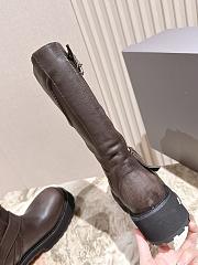Balenciaga Venom Boot in Brown Calfskin - 6