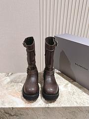 Balenciaga Venom Boot in Brown Calfskin - 3