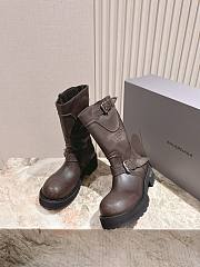 Balenciaga Venom Boot in Brown Calfskin - 2