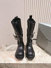 Balenciaga Boot in Black Calfskin - 6