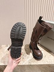 Balenciaga Boot in Brown Calfskin - 2