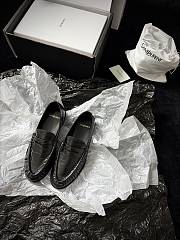 YSL Le Loafer Supple In Eel Black - 3