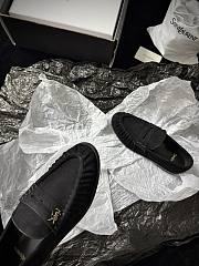 YSL Le Loafer Supple In Suede Black - 2