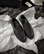 YSL Le Loafer Supple In Smooth Black - 1