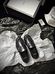 YSL Le Loafer Supple In Smooth Black - 4