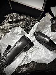 YSL Le Loafer Supple In Smooth Black - 3
