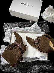 Isabel Marant Elten 45 Suede Leather Boots In Brown - 2