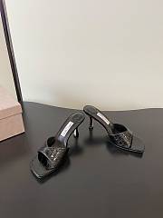 Jimmy Choo Skye 70 Vintage Leather Sandals Black - 2