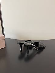 Jimmy Choo Skye 70 Vintage Leather Sandals Black - 5