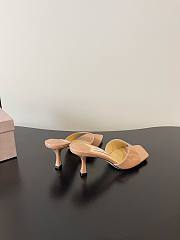 Jimmy Choo Skye 70 Patent Leather Sandals Nude - 6