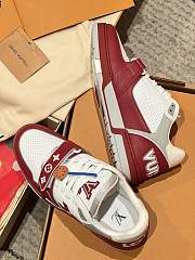 LV Trainer Sneaker Red 1AHTCK  - 4