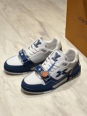 LV Trainer Sneaker Blue 1AHTC0 - 4