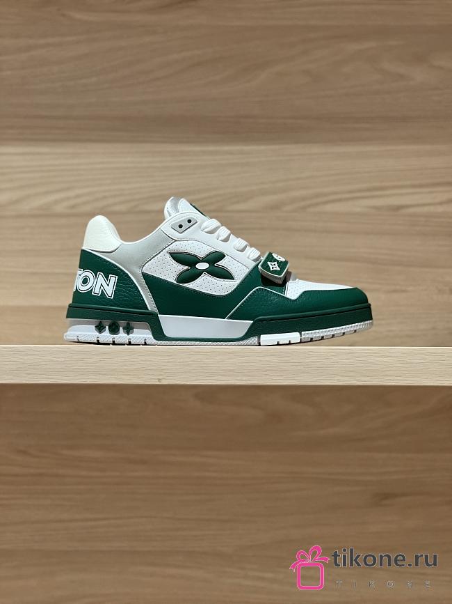 LV Trainer Sneaker Green 1AHTD4 - 1