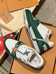 LV Trainer Sneaker Green 1AHTD4 - 4