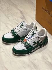 LV Trainer Sneaker Green 1AHTD4 - 3
