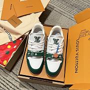 LV Trainer Sneaker Green 1AHTD4 - 2