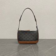 Celine Ava Bag in Triomphe Canvas - 21.5x16x13.5cm - 2