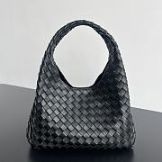 Bottega Veneta Medium Campana Black - 33x20x16.5cm  - 5