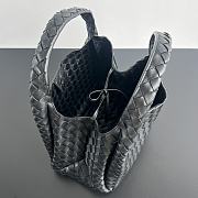 Bottega Veneta Medium Campana Black - 33x20x16.5cm  - 4