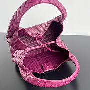 Bottega Veneta Medium Campana Beetroot - 33x20x16.5cm - 3