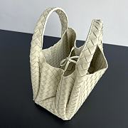 Bottega Veneta Medium Campana Sea Salt - 33x20x16.5cm - 4
