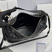 Dior Large D-Dream Bag Black Macrocannage Lambskin - 38x24x15cm - 3