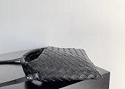 Bottega Veneta Mini Hop Black - 25.5x14.5x11cm - 5