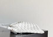 Bottega Veneta Mini Hop White - 25.5x14.5x11cm - 6