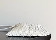 Bottega Veneta Mini Hop White - 25.5x14.5x11cm - 5