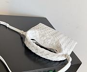 Bottega Veneta Mini Hop White - 25.5x14.5x11cm - 4